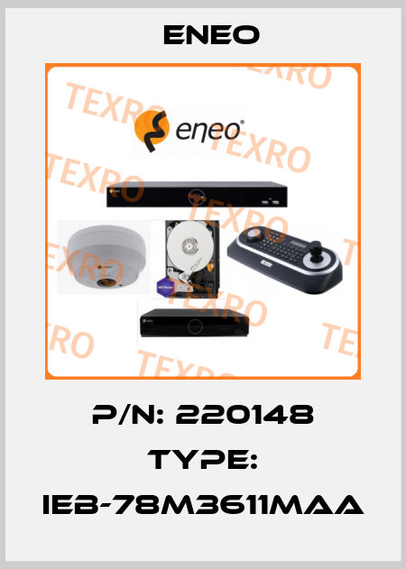 p/n: 220148 type: IEB-78M3611MAA ENEO