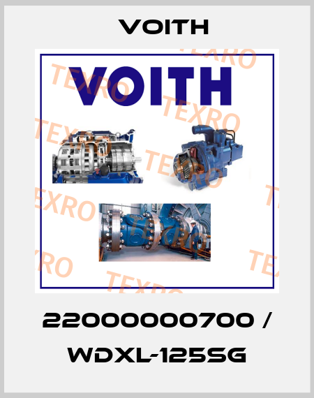 22000000700 / WDXL-125SG Voith