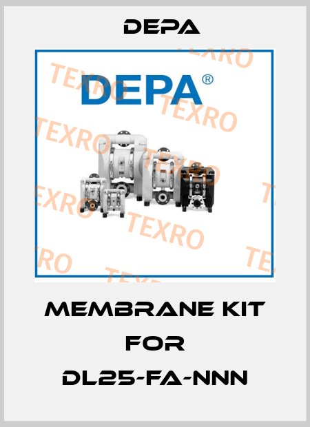 Membrane kit for DL25-FA-NNN Depa
