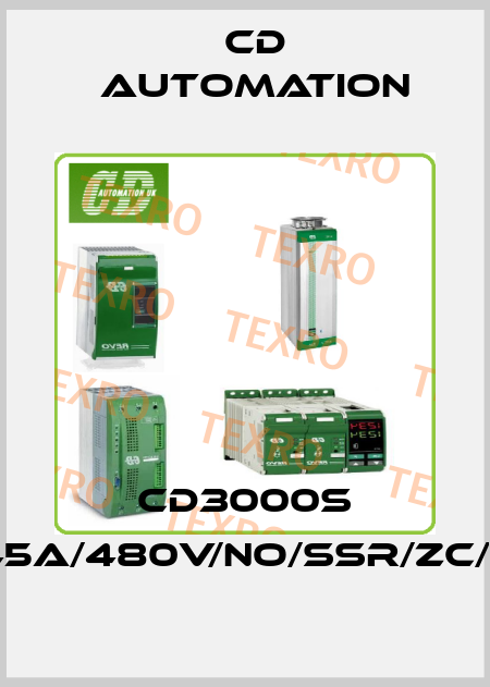CD3000S 1PH/45A/480V/NO/SSR/ZC/NF/IM CD AUTOMATION