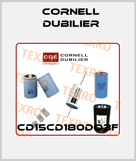 CD15CD180DO3F Cornell Dubilier