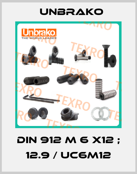DIN 912 M 6 x12 ; 12.9 / UC6M12 Unbrako