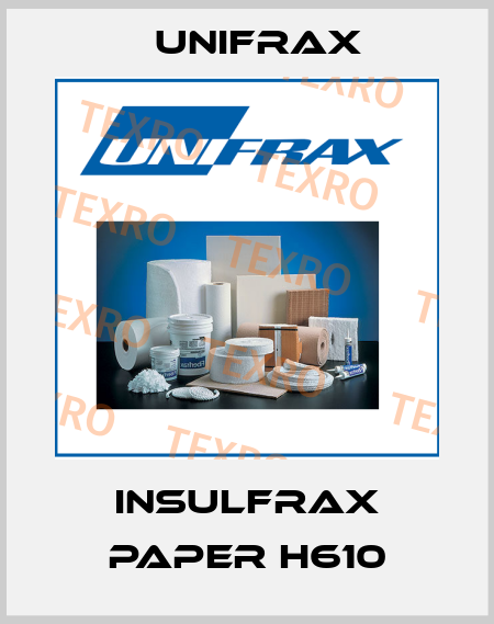 INSULFRAX PAPER H610 Unifrax