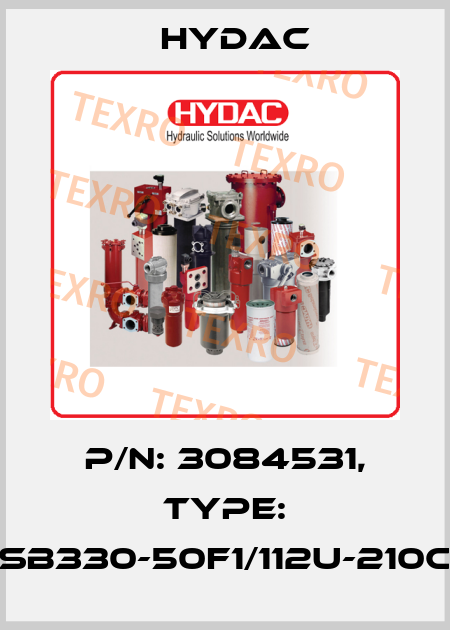 P/N: 3084531, Type: SB330-50F1/112U-210C Hydac