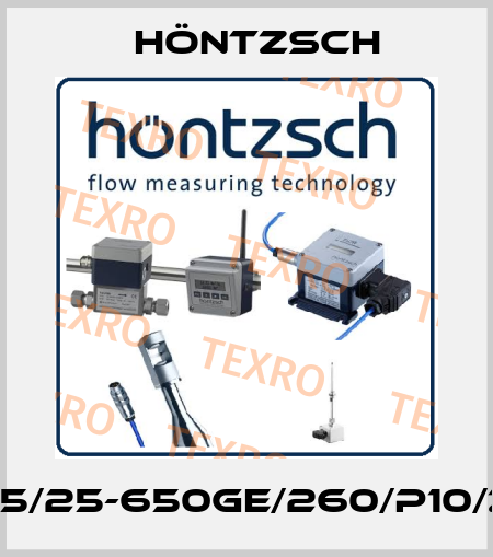 ZS25/25-650GE/260/P10/ZGA Höntzsch