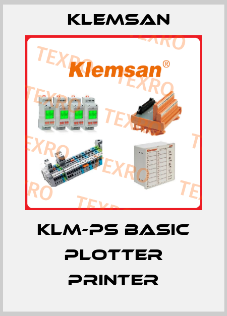 KLM-PS BASIC Plotter Printer Klemsan
