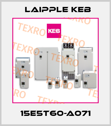 15E5T60-A071 LAIPPLE KEB