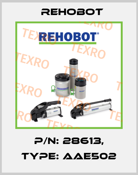 p/n: 28613, Type: AAE502 Rehobot