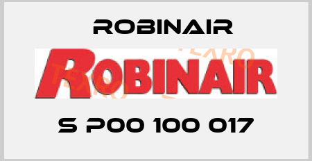 S P00 100 017 Robinair