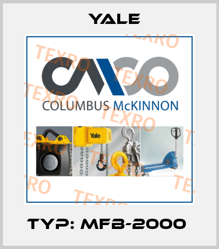 TYP: MFB-2000  Yale