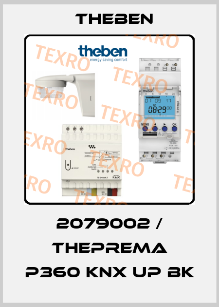 2079002 / thePrema P360 KNX UP BK Theben