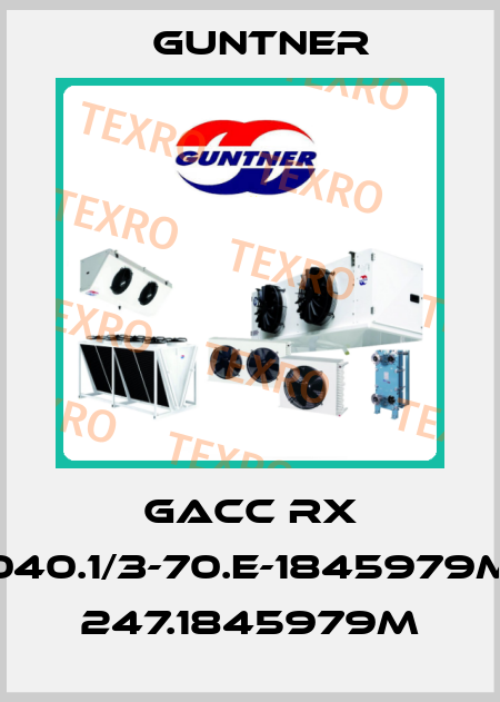 GACC RX 040.1/3-70.E-1845979M 247.1845979M Guntner