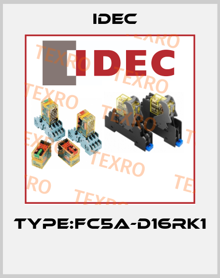 TYPE:FC5A-D16RK1  Idec
