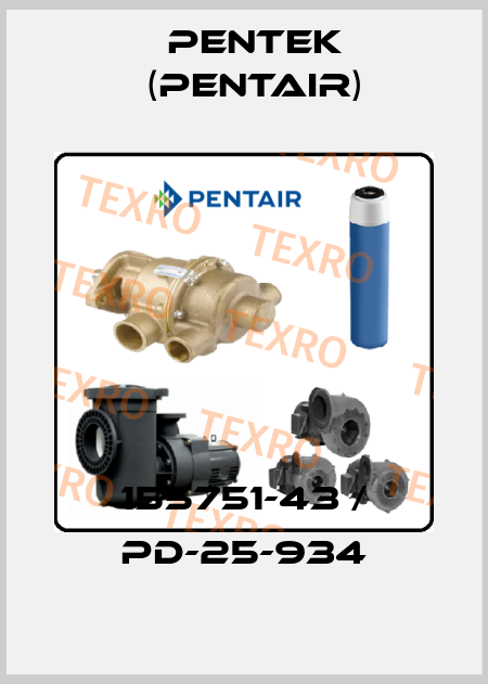 155751-43 / PD-25-934 Pentek (Pentair)