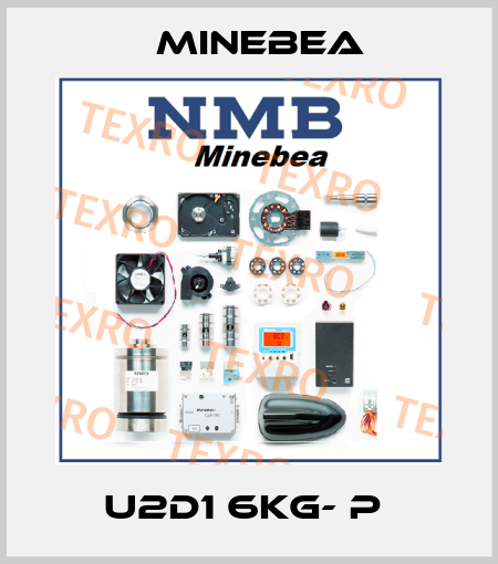 U2D1 6KG- P  Minebea