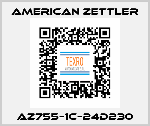 AZ755–1C–24D230 AMERICAN ZETTLER
