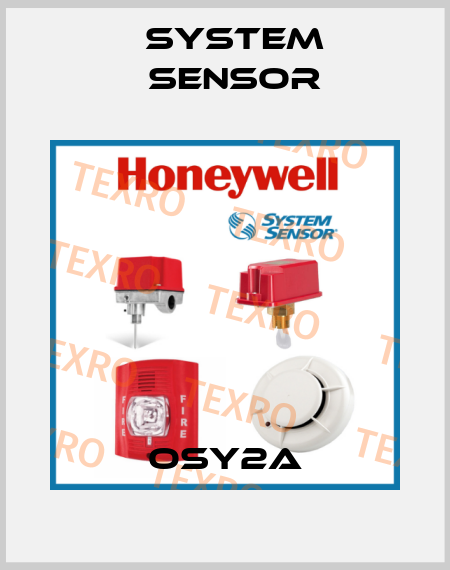 OSY2A System Sensor