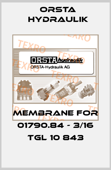 membrane for 01790.84 - 3/16 TGL 10 843 Orsta Hydraulik