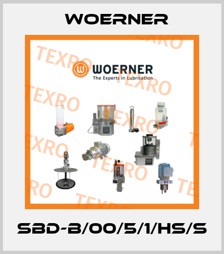 SBD-B/00/5/1/HS/S Woerner