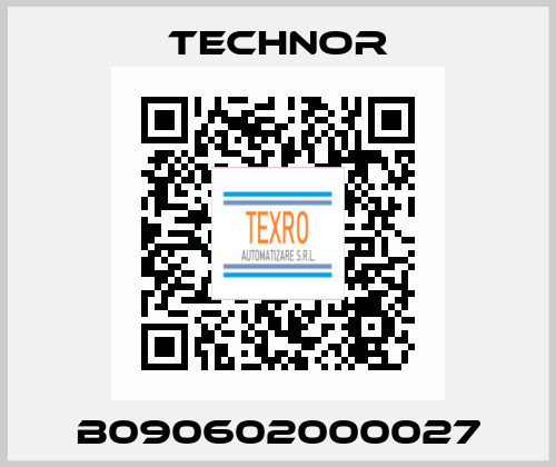 B090602000027 TECHNOR