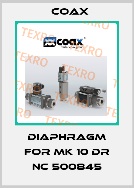 Diaphragm for MK 10 DR NC 500845 Coax