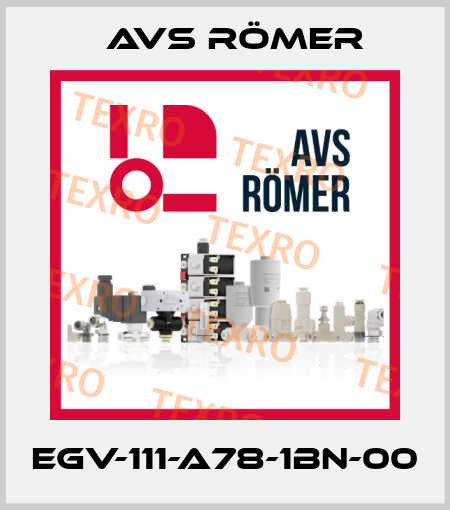 EGV-111-A78-1BN-00 Avs Römer