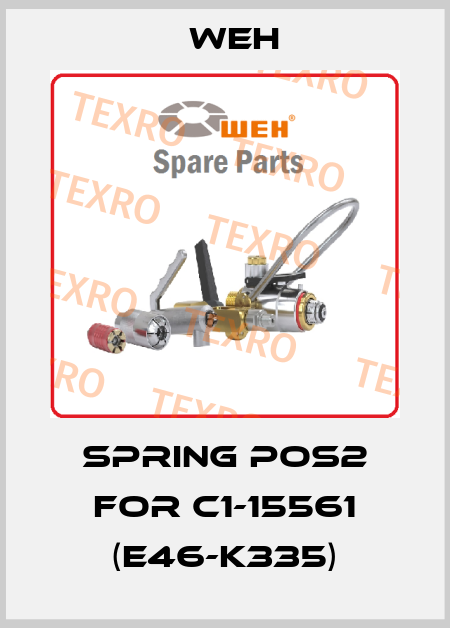 SPRING POS2 FOR C1-15561 (E46-K335) Weh