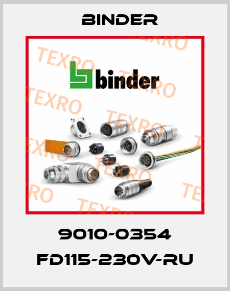 9010-0354 FD115-230V-RU Binder