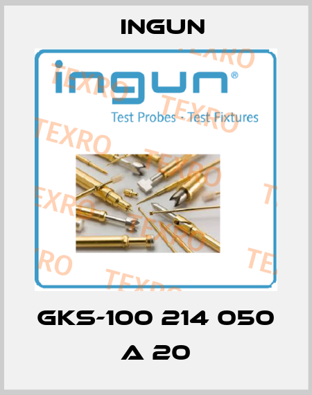 GKS-100 214 050 A 20 Ingun