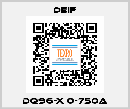 DQ96-X 0-750A Deif