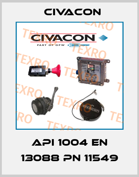 API 1004 EN 13088 PN 11549 Civacon