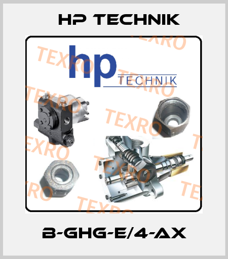 B-GHG-E/4-AX HP Technik
