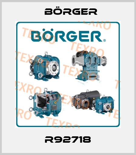 R92718 Börger
