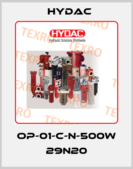 OP-01-C-N-500W 29N20 Hydac