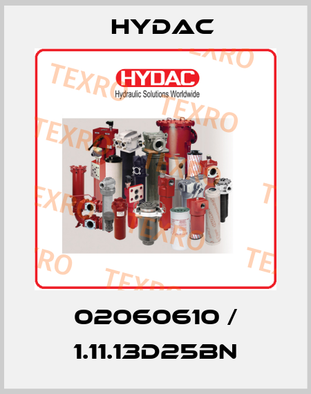 02060610 / 1.11.13D25BN Hydac