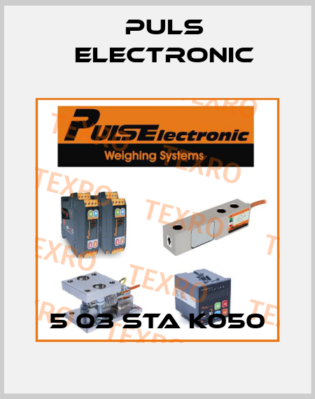 5 03 STA K050 Puls Electronic