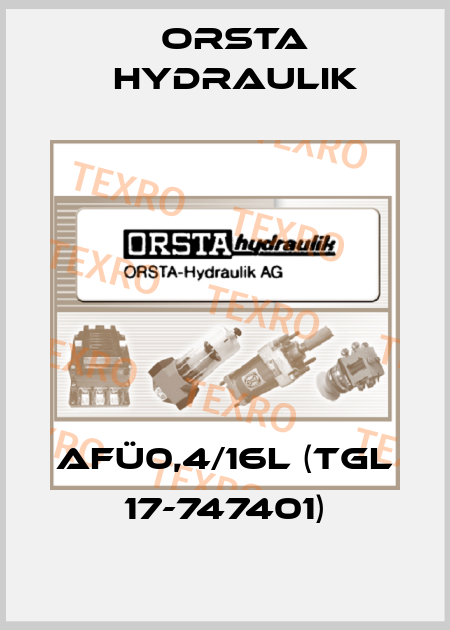 AFÜ0,4/16L (TGL 17-747401) Orsta Hydraulik