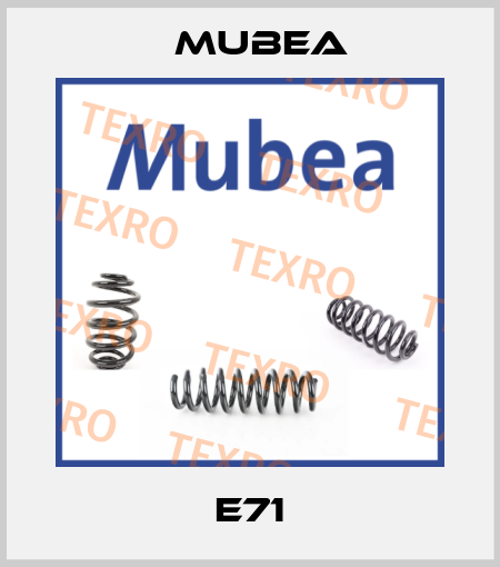 E71 Mubea