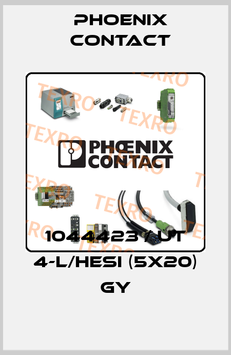 1044423 / UT 4-L/HESI (5X20) GY Phoenix Contact