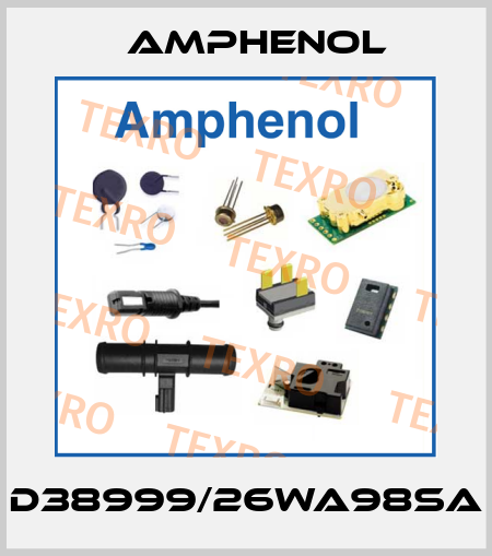 D38999/26WA98SA Amphenol