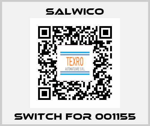 SWITCH FOR 001155 Salwico