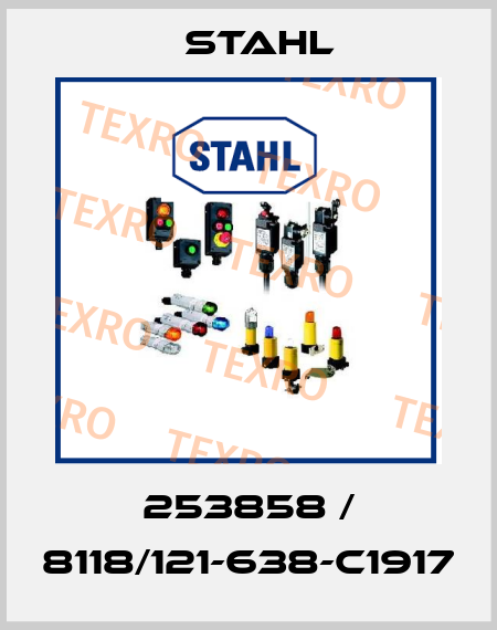 253858 / 8118/121-638-C1917 Stahl