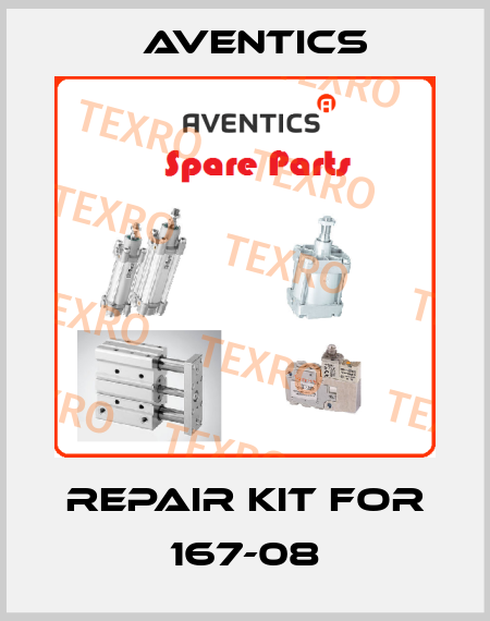 Repair kit for 167-08 Aventics