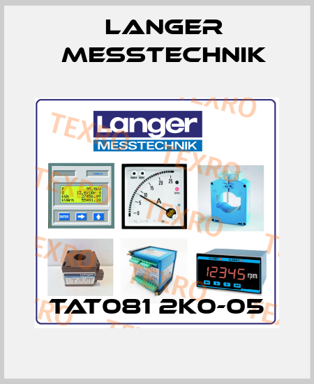 TAT081 2K0-05 Langer Messtechnik