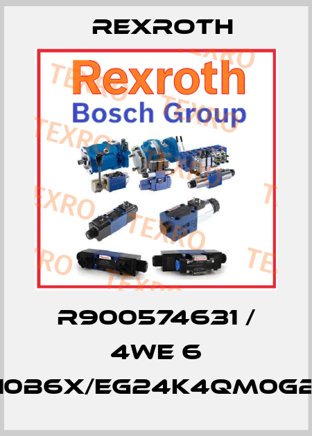 R900574631 / 4WE 6 U10B6X/EG24K4QM0G24 Rexroth