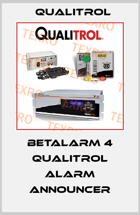 Betalarm 4 Qualitrol Alarm Announcer Qualitrol