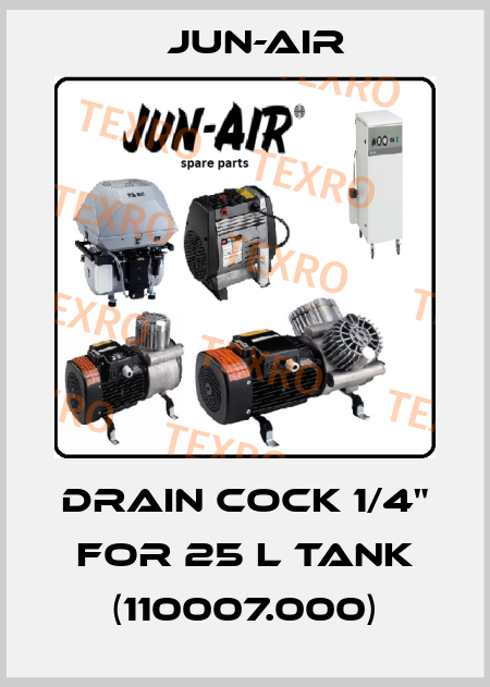 Drain cock 1/4" for 25 l tank (110007.000) Jun-Air