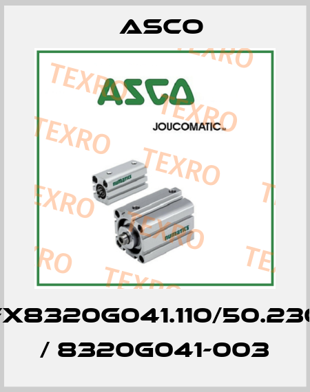 EFX8320G041.110/50.2300 / 8320G041-003 Asco
