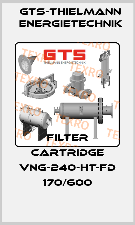 Filter cartridge VNG-240-HT-FD 170/600 GTS-Thielmann Energietechnik