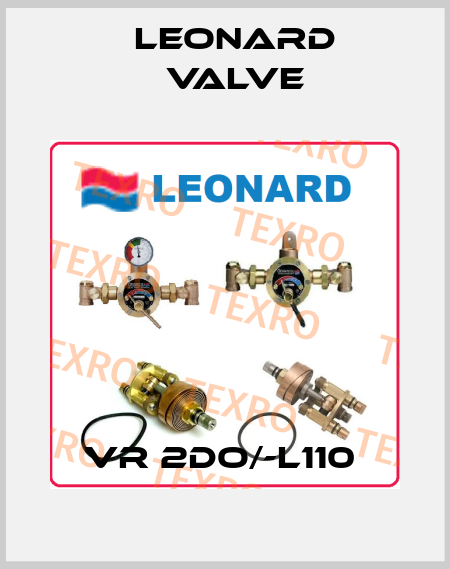 VR 2DO/-L110  LEONARD VALVE